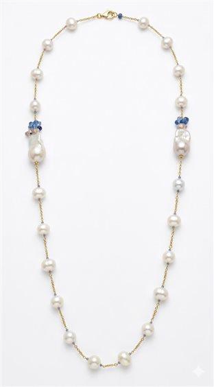 Collar Sicylui Mujer in Plata Perla 1501CO1 - 1501CO1